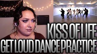 KISS OF LIFE (키스오브라이프) - 'Get Loud' Dance Practice Reaction