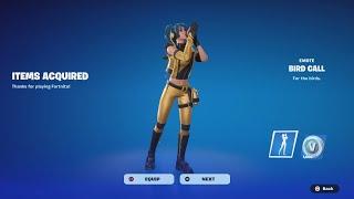 How To EASILY Get The Bird Call Emote In Fortnite (V-Bucks Bonus Promotion)