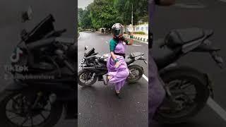 BD lady biker shova.viral tiktok dance video.