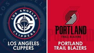 LA Clippers vs Portland Trail Blazers NBA Live Scoreboard