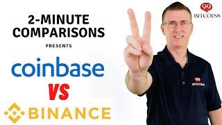 Coinbase VS Binance in 2 Minutes (2024 Updated)