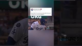 WHAT IN THE WORLD DID I JUST WATCH??? #baseball #mlb #dodgers