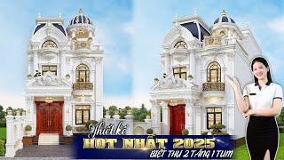 SIÊU HOT Biệt Thự 2 Tầng 1 Tum MẶT TIỀN 8M ĐẸP MÊ LY - Lựa Chọn Hàng Đầu 2025