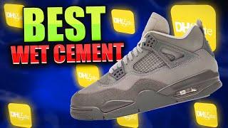 Best 1:1 Jordan 4 "Wet Cement" Review | DHGate Jordan 1 Review