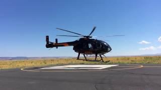 MD 600N takeoff