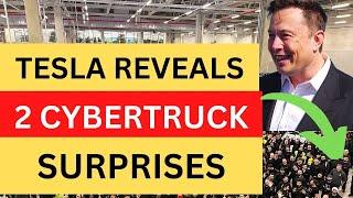 BREAKING! Tesla Reveals Cybertruck's Two Major Unannounced Features