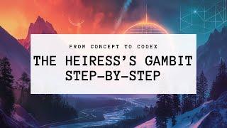 From Concept to Codex: The Heiress's Gambit Sample Codex Walkthrough