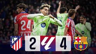 ATLETICO MADRID 2-4 BARCELONA - LA LIGA 2024/25