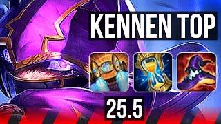 KENNEN vs DARIUS (TOP) | EUW Diamond | 25.5