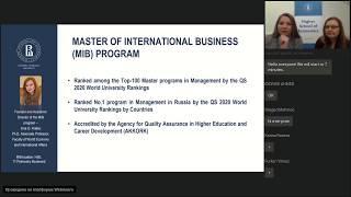 Master of International Business