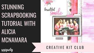 Alicia McNamara Scrapbooking Tutorial