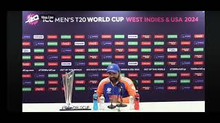 Rohit Sharma T20 Retirement (Press Conference)     #rohitsharma #t20worldcup #india #kohli #indvssa