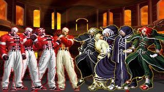 [KOF Mugen] Yashiro Nanakase Team vs Igniz Team