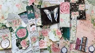 SS Digital Studio Kit share video: Shabby Rose Journal Kit