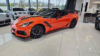 2019 Corvette ZR1 3ZR ZTK Convertible Sebring Orange for Sale