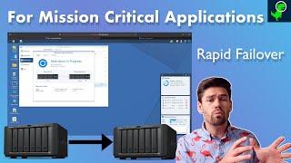 Synology BTRFS Snapshot Replication to Rapidly Failover for Crucial Applications