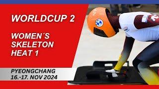 IBSF World Cup Pyeongchang - Women's Skeleton - Heat 1