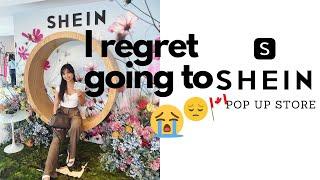 SHEIN POP UP STORE EXPERIENCE // never again!