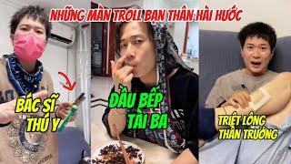 Tổng Hợp Troll Thằng Bạn Vô Tri – Cười muốn xỉu | Tiểu Băng Nè