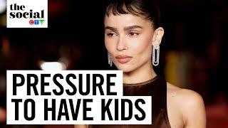 Zoë Kravitz: “There’s a lot of pressure placed on women to have children” | The Social