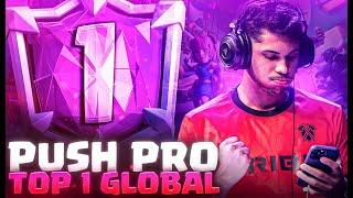 ULTIMO DIA DE TEMPORADA PUSH TOP 1 GLOBAL CLASH ROYALE