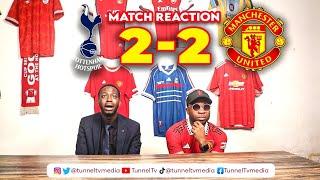 Tottenham Hotspur 2-2 Manchester United | Full Fan Reactions| Sancho Rashford Porro Son