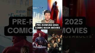 Pre-Ranking The 2025 Comic Book Movies