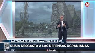 Las tropas rusas arrasan otra población en el este de Ucrania | #26Global