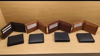 Men's genuine leather wallet manufacturers