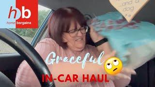 HOME BARGAINS HAUL - IN THE CAR, ON THE DRIVEWAY! | CARLA JENKINS