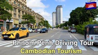 Cambodia Driving Tour - On The Koh Pich around Phnom Penh City 2023