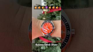 Bulova Devil Diver on 19mm FKM strap #wristwatch #divewatch #watches #wristshot