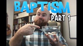 Pastor Chats:  "Baptism Pt.1 - What is it?"