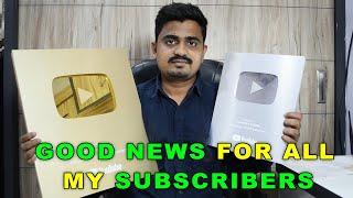 YouTube Golden Play Button | Business Ki baat, New Series Business Talks