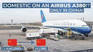 TRIPREPORT | China Southern (ECONOMY) | Airbus A380 | Guangzhou - Beijing Capital