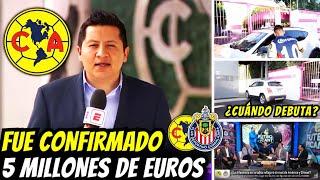 OFERTA ACEPTADA 5 MILLONES DE DÓLARES | FICHAJE DOBLE | CLUB AMÉRICA HOY