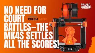 Meet the Prusa MK4S: Minimal Print Assistance, Maximum Care Commitment!