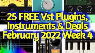 25 Best New FREE VST PLUGINS, Vst Instruments, SAMPLE PACKS & Huge Deals - FEBRUARY 2022 Week 4