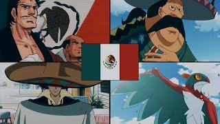   100 Referencias a MÉXICO  (en el anime)