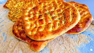 Traditional Barbari Bread in an Iranian Village | Iranian Bread