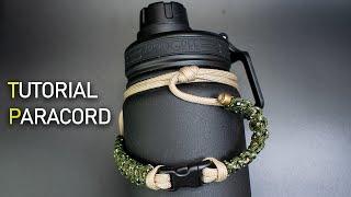 Paracord | Asa para Botellas de Agua #paracord #diy #paracordknots