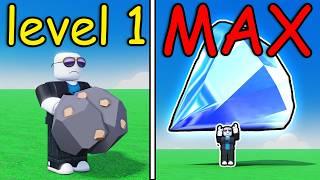 i went from NOOB to PRO in Roblox mines...