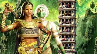 MK1 Empress Tanya with Khameleon as Kameo Warrior Klassic Tower Mortal Kombat 1 - No Commentary