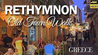 Rethymnon Old Town: A Magical Summer Evening Stroll