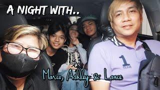 A NIGHT WITH @MarcoMasa, @AshleySarmiento & @lancelucido1073 | ZETNALT TV