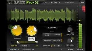 Introduction to FabFilter Pro-DS intelligent de-esser