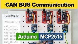 How to Build a CAN Bus System with Arduino and MCP2515 CAN Modules