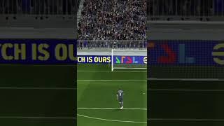 What a combination goal by haland and messi#efootball2024 #fifa #trendingshorts #viralshorts #messi