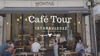 Cafe Tour | Istanbul-Kadikoy | 4k video | #coffee #vlog #lifestyle