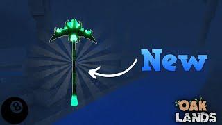 How to get NEW Gleam Harvester Pickaxe in Oaklands!